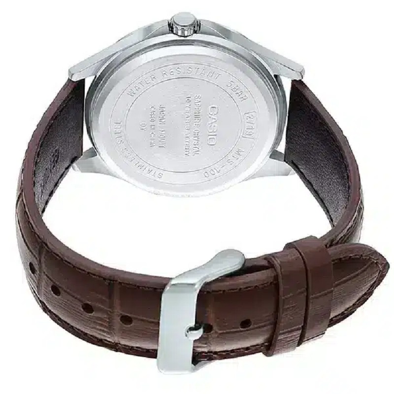 ساعت کاسیو CASIO مردانه مدل MTP-V004L-۷CUDF