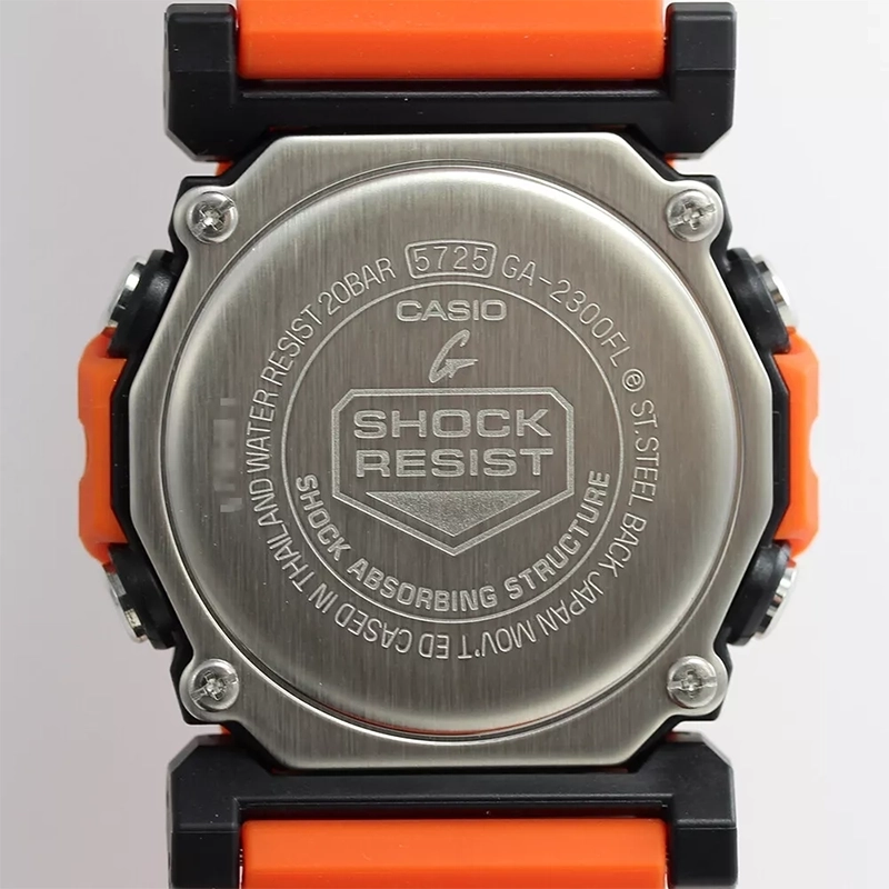 ساعت Casio GA-2300FL-4ADR — Casio Inferno Orange