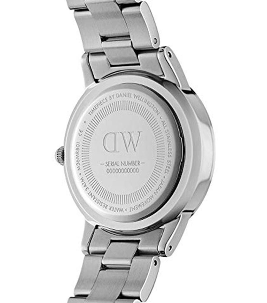 دنیل ولینگتون مردانه استیل مینیمال مدل DW00100342