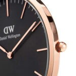 دنیل ولینگتون مردانه چرم مینیمال مدل DW00100124