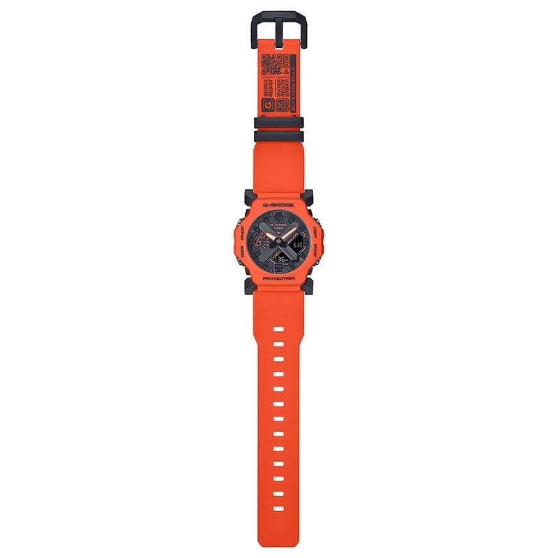 ساعت Casio GA-2300FL-4ADR — Casio Inferno Orange