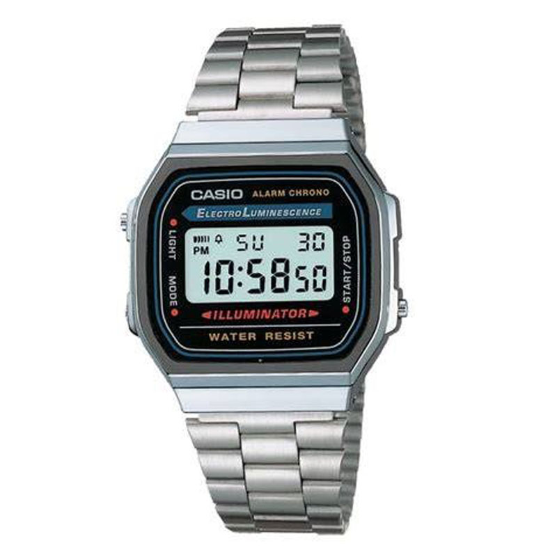 ساعت کاسیو Casio یونیسکس مدل A168WA-1W