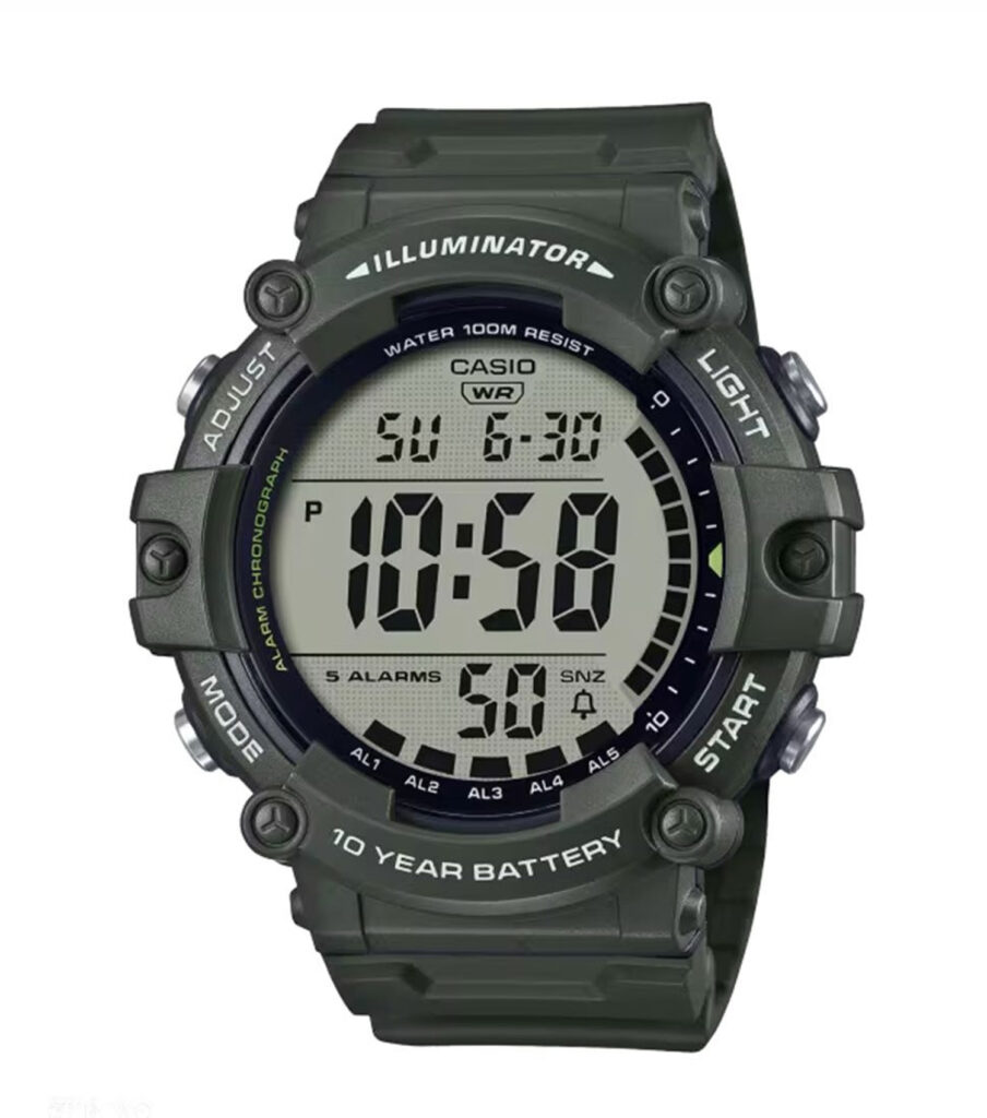 ساعت کاسیو جنرال مردانه WORLD TIME مدل AE-1500WHX-3A