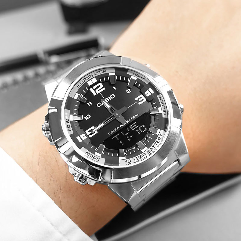 ساعت کاسیو Casio مردانه مدل AMW-870D-1AVDF