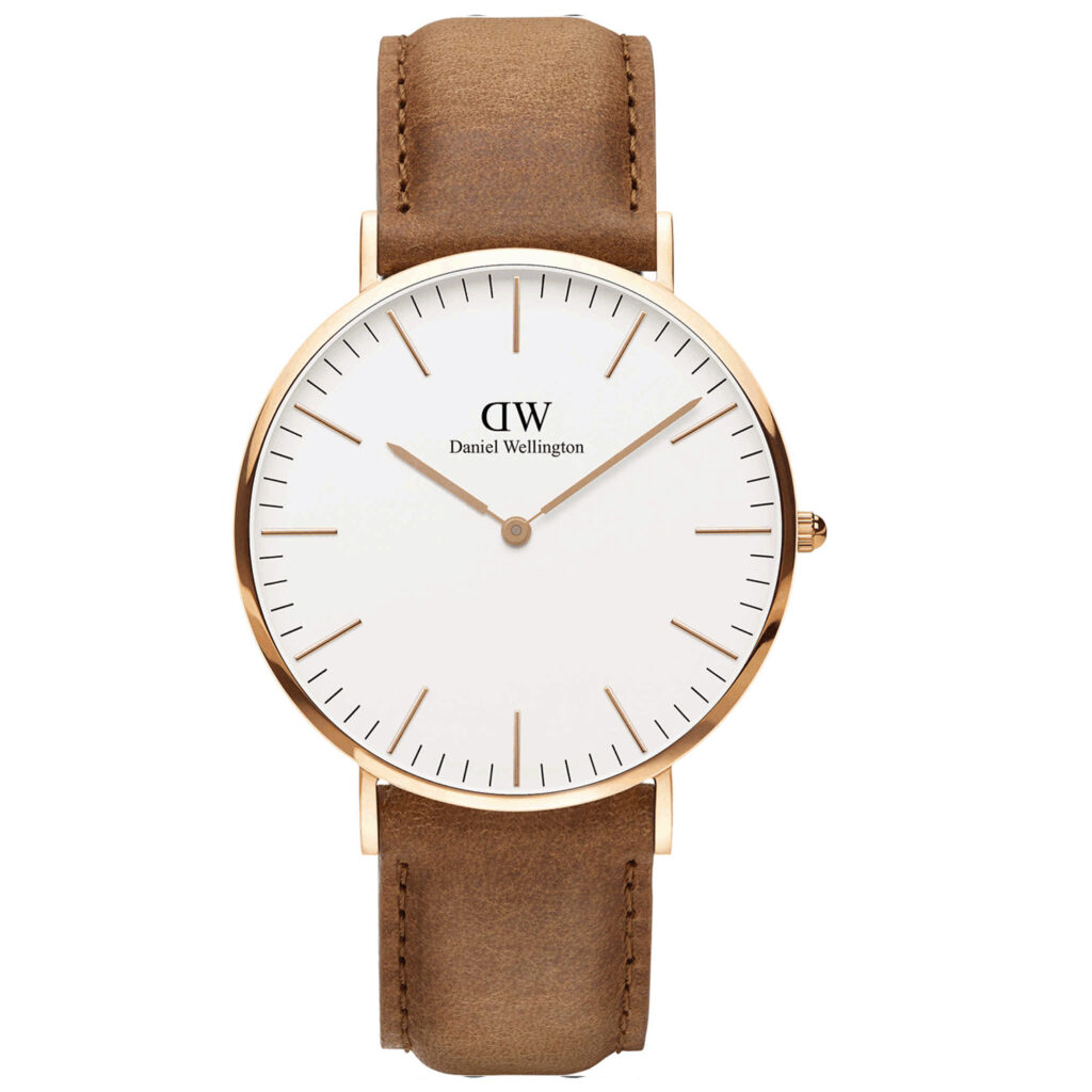 دنیل ولینگتون مردانه چرم مینیمال مدل DW00100109
