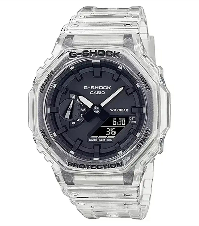 کاسیو G-SHOCK مردانه / زنانه ضد ضربه و ضد آب مدل GA-2100SKE-7ADR