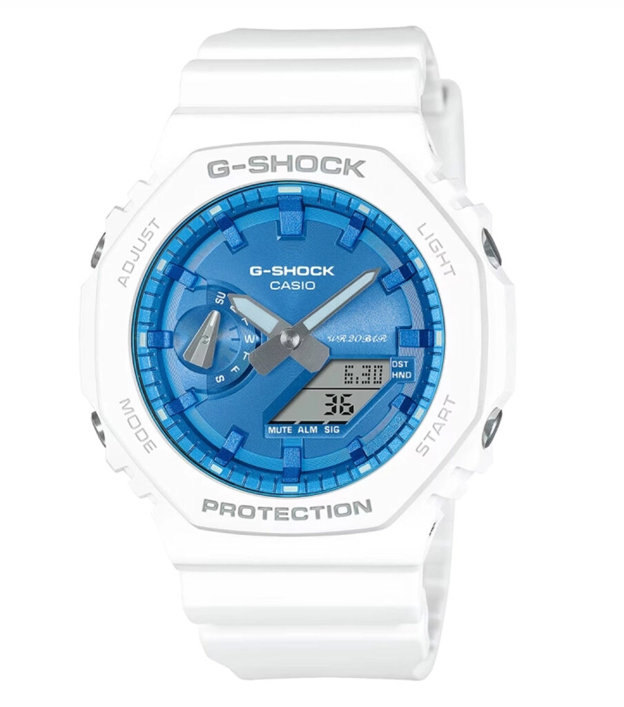 کاسیو جی شاک مدل GA-2100WS-7ADR
