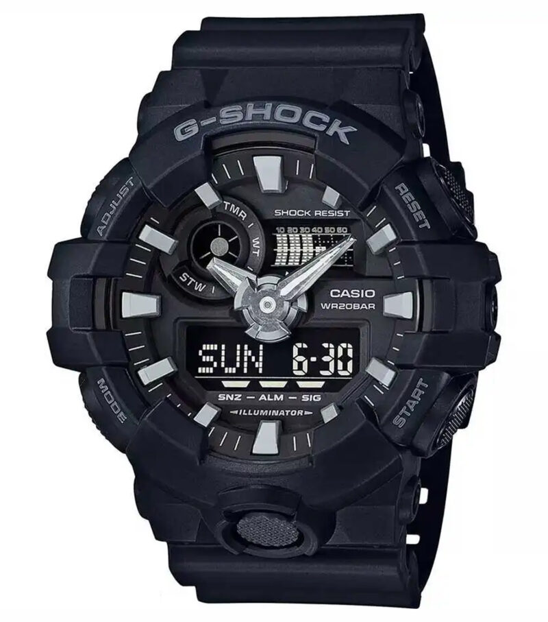 کاسیو G-SHOCK مردانه ضد ضربه و ضد آب مدل GA-700-1B