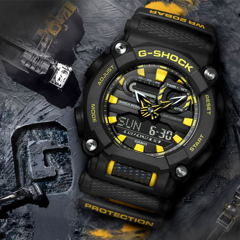 ساعت کاسیو Casio مردانه مدل GA-900A-1A9DR