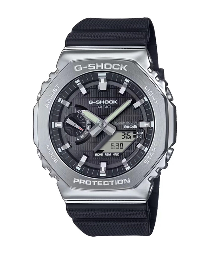 کاسیو جی شاک بلوتوثی سولار مدل GBM-2100-1ADR