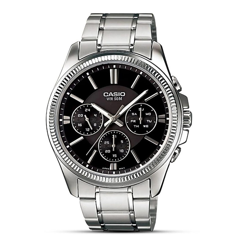 ساعت کاسیو CASIO مردانه مدل MTP-1375D-1AVDF
