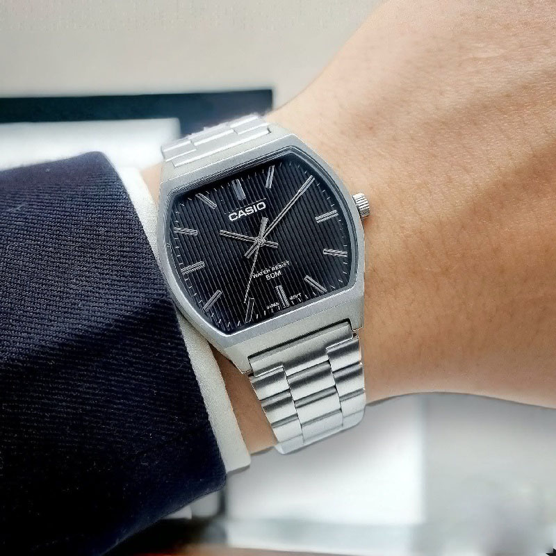 ساعت کاسیو CASIO مردانه مدل MTP-B140D-1AVDF