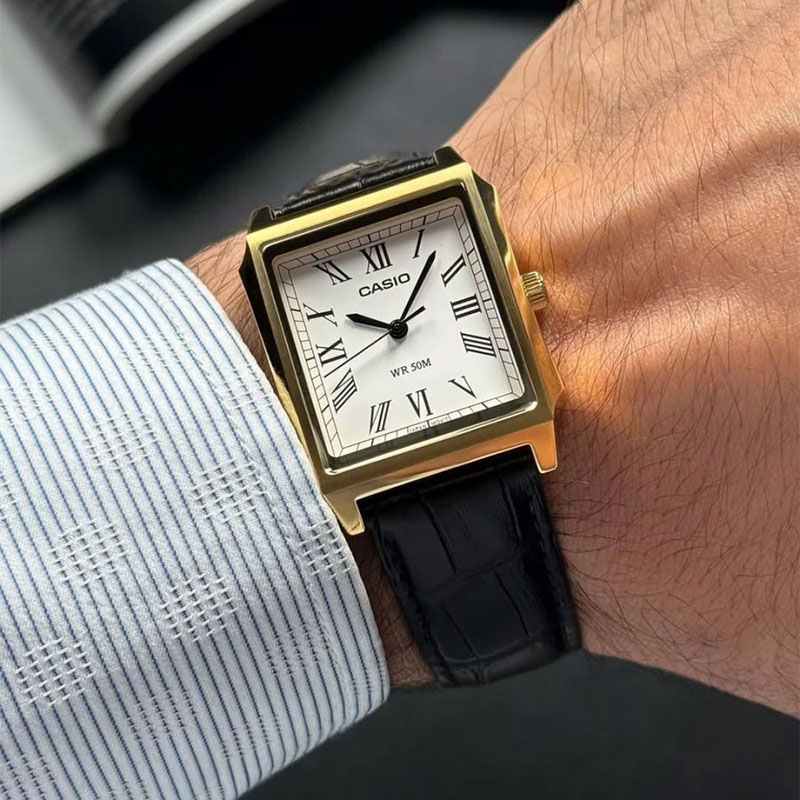 ساعت کاسیو CASIO مردانه مدل MTP-B190GL-7B