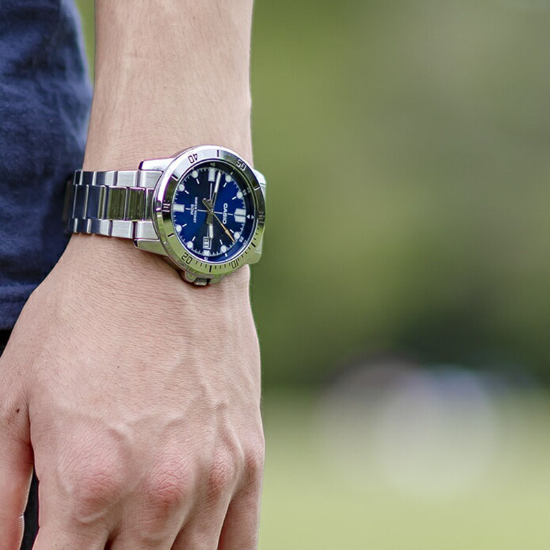 ساعت کاسیو CASIO مردانه مدل MTP-VD01D-2E