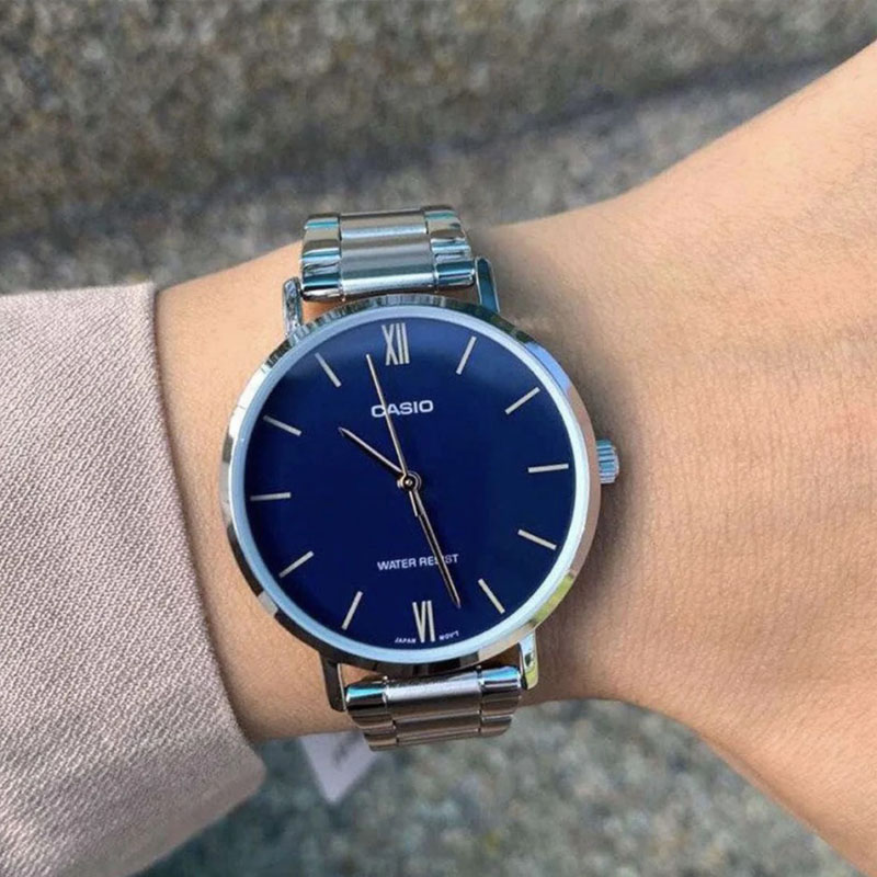 ساعت کاسیو Casio مردانه مدل MTP-VT01D-2BUDF