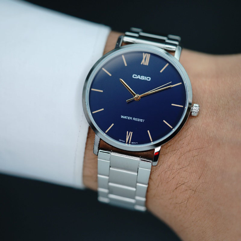 ساعت کاسیو Casio General مردانه مدل Mtp-vt01d-2b