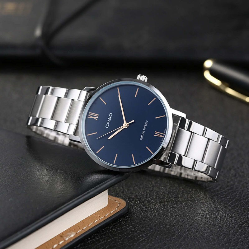 ساعت کاسیو Casio General مردانه مدل Mtp-vt01d-2b