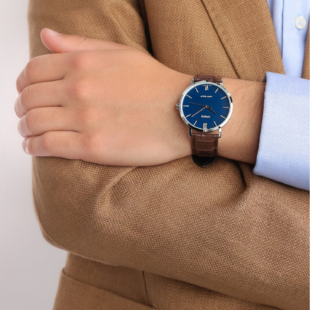 ساعت کاسیو Casio مردانه مدل MTP-VT01L-2BUDF