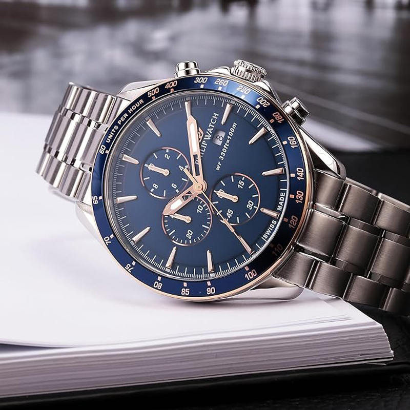 ساعت کرنوگراف فیلیپ واچ Philip Watch مردانه مدل R8273995006