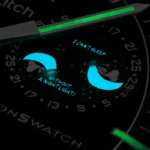 ساعت امگا سواچ MISSION TO THE MOONPHASE مدل SO33B700
