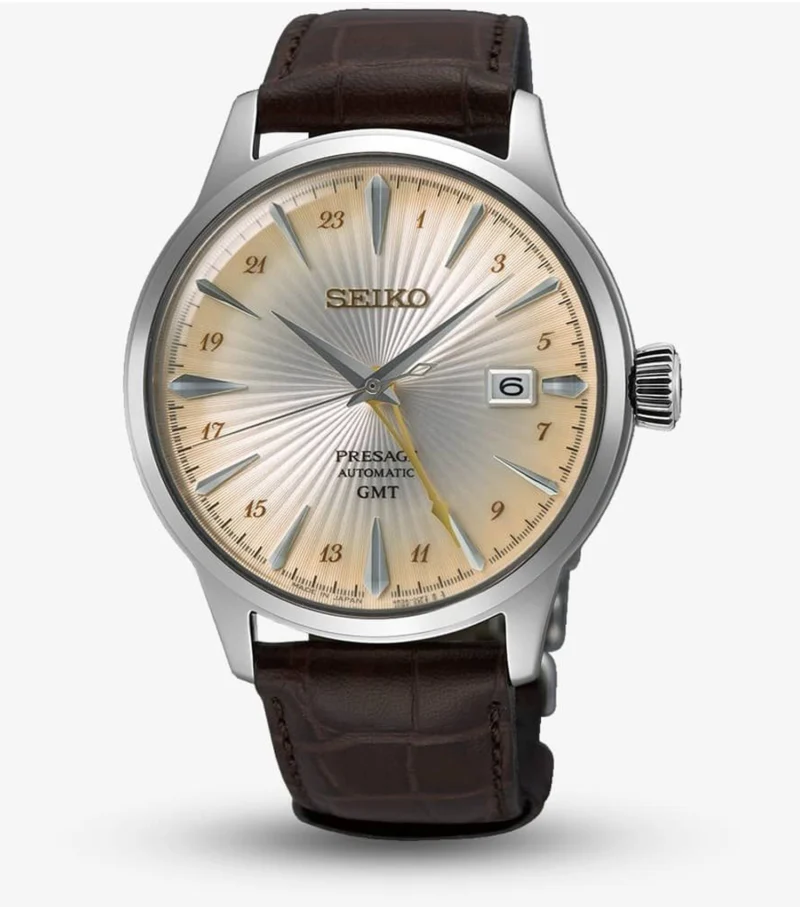 سیکو پرسیژ مردانه GMT اتوماتیک کلاسیک مدل SSK041J1