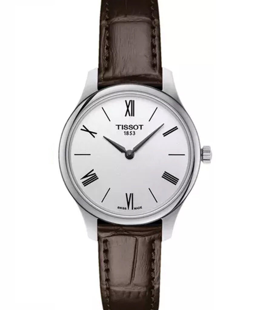 ساعت مچی تیسوت Tissot زنانه تک موتوره چرم مدل T063.209.16.038.00