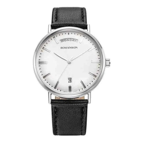 ساعت رومانسون Romanson مردانه مدل TL4BF006MMBWA12W-W