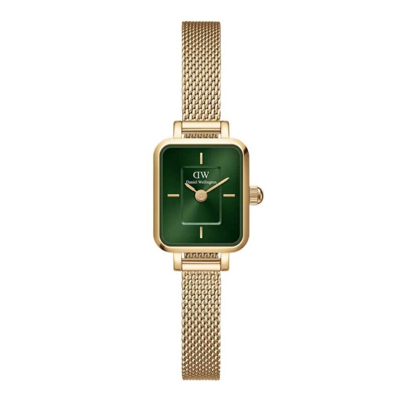 ساعت دنیل ولینگتون مدل Quadro Mini Melrose Champagne – کد DW00100653