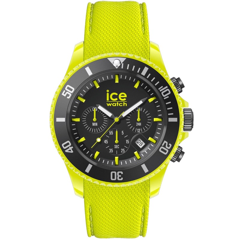 ساعت مچی ICE-Watch کرونو Neon زرد – مدل 019838